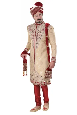 Sherwani (Custom Tailored) - (D.No.-1240)