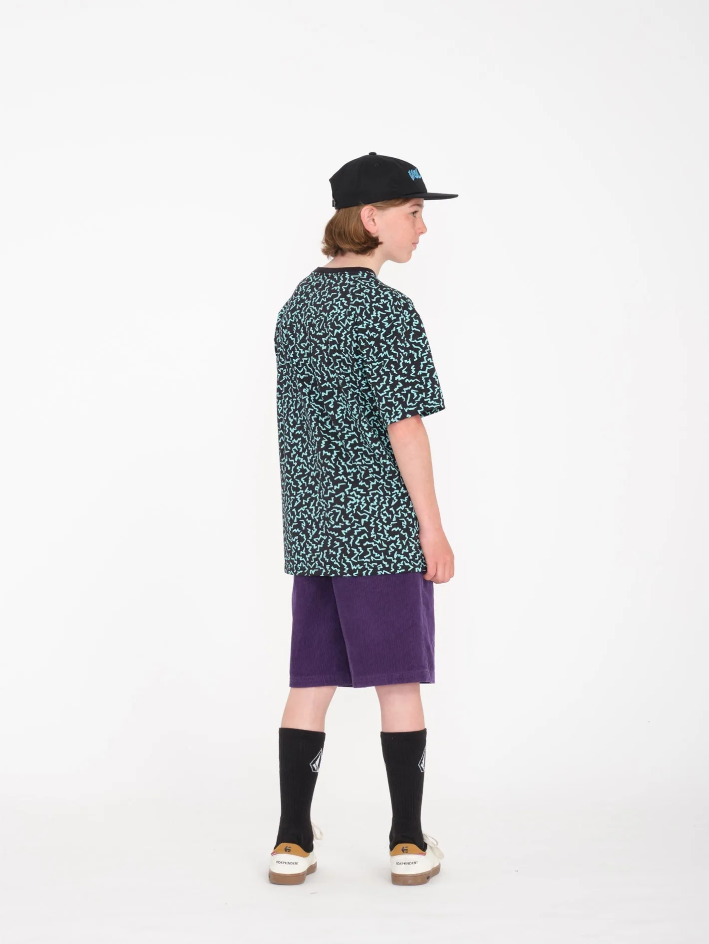 Short Outer Spaced - DEEP PURPLE - (ENFANT)