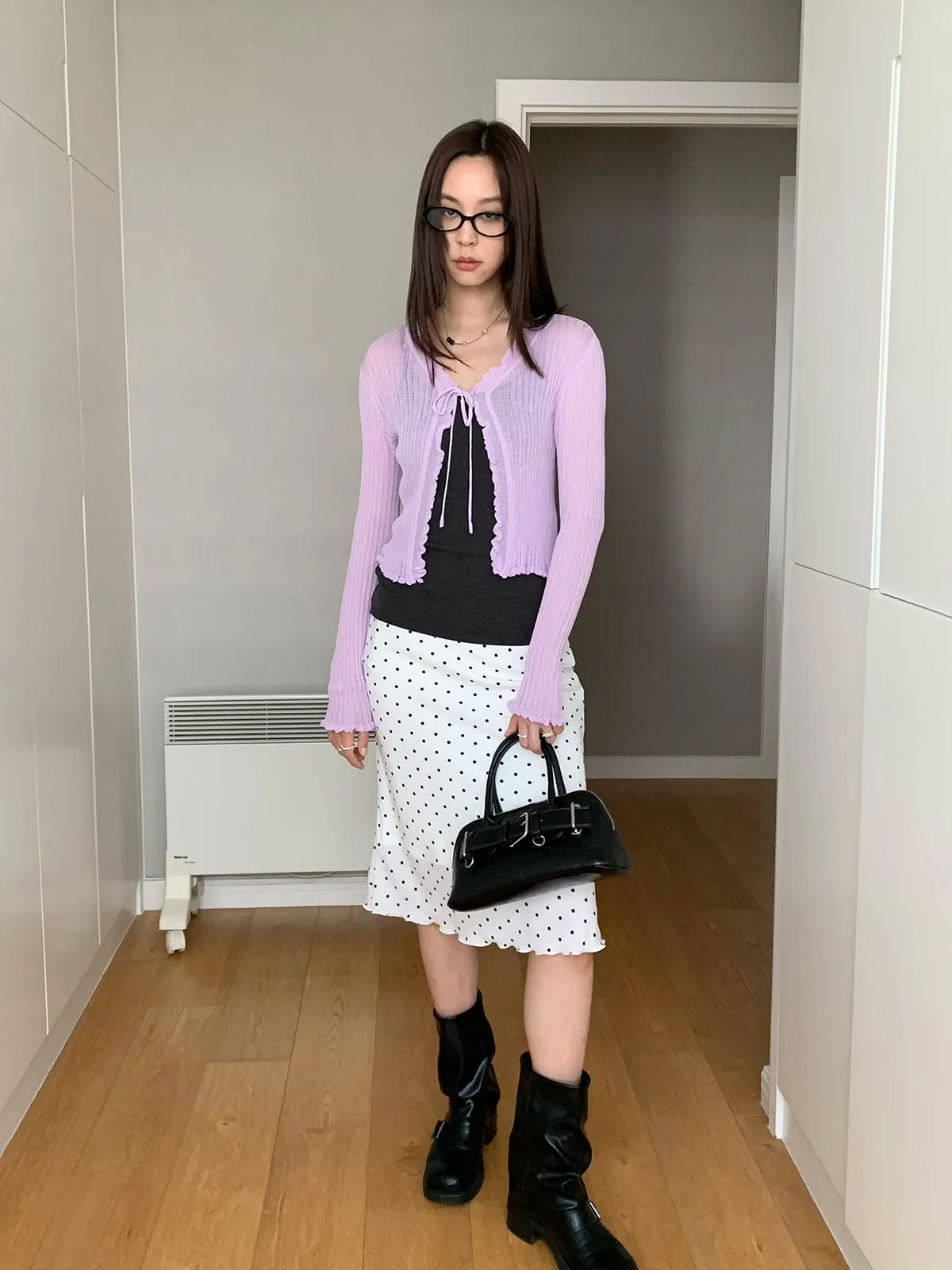 short sun cardigan top
