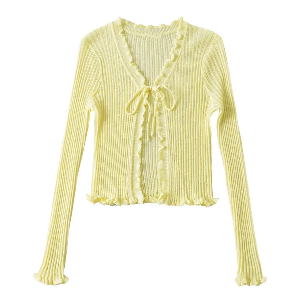 short sun cardigan top