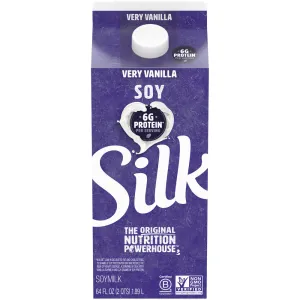 Silk Soymilk Very Vanilla 64oz