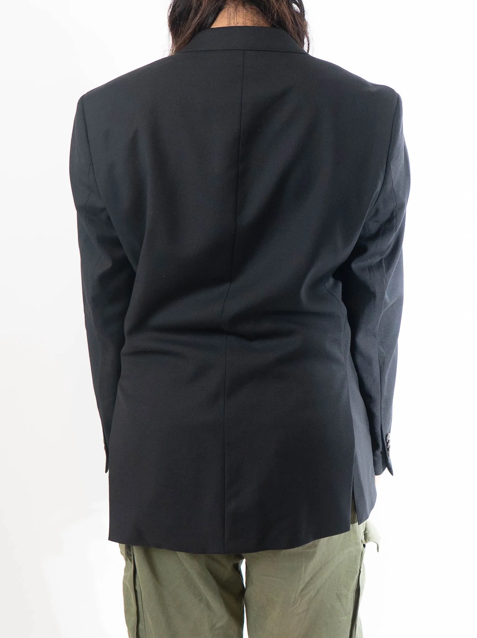 Simon Carter Black Tailored Fit Blazer