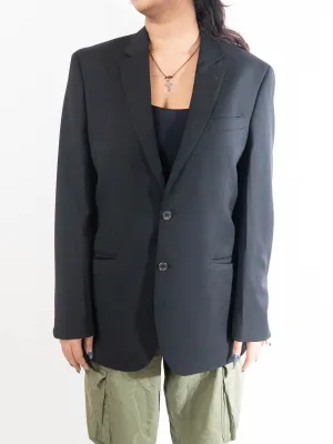 Simon Carter Black Tailored Fit Blazer