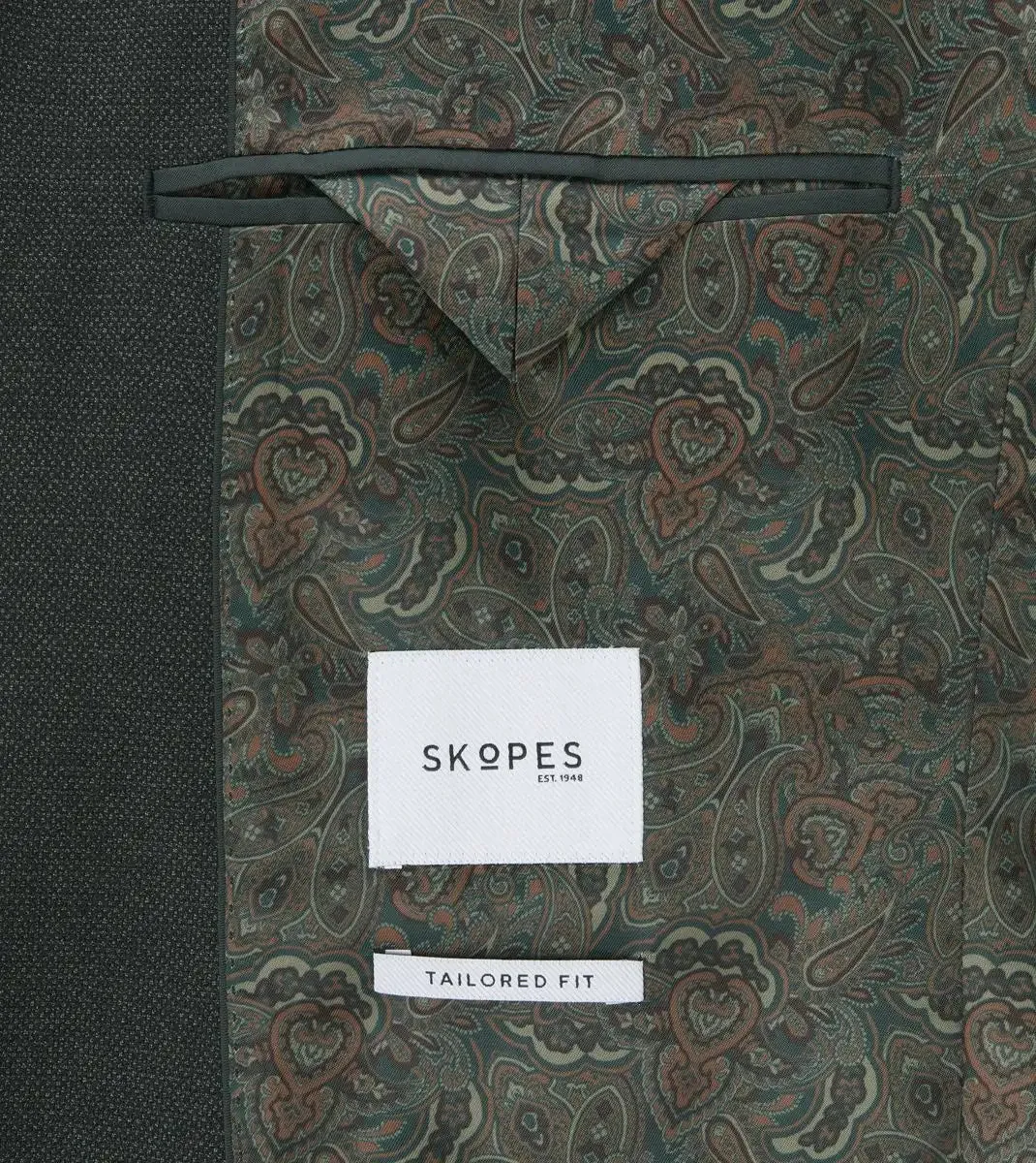 Skopes Harcourt Mix & Match Suit Tapered Fit Green