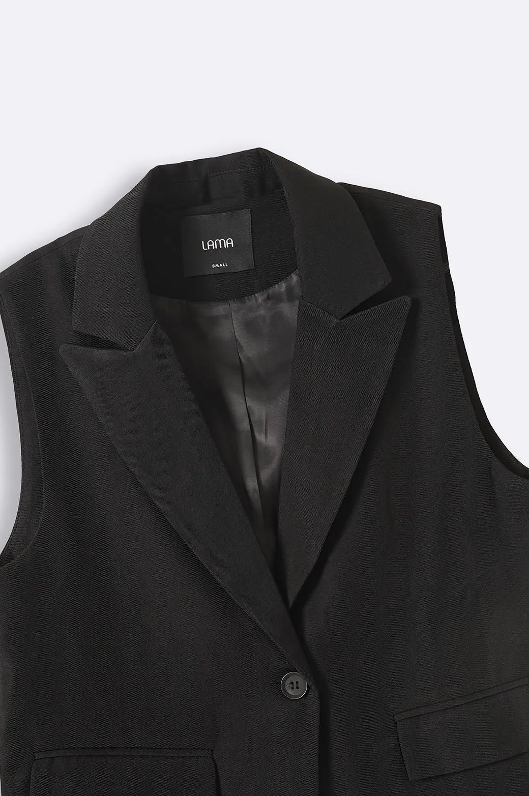 SLEEVELESS BLAZER
