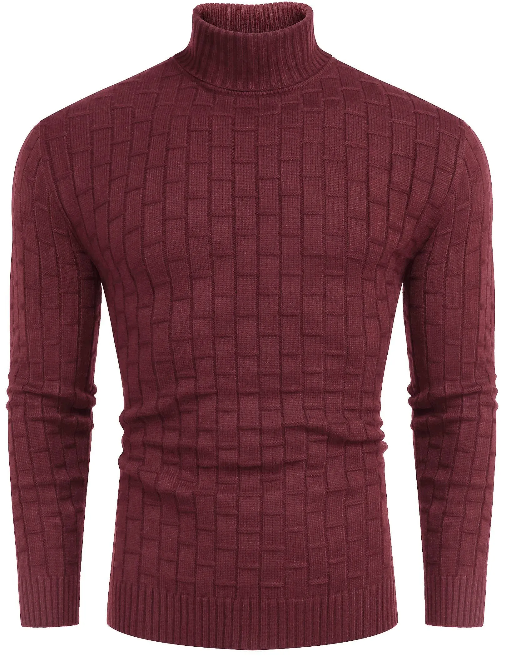 Slim Fit Turtleneck Thermal Sweaters (US Only)