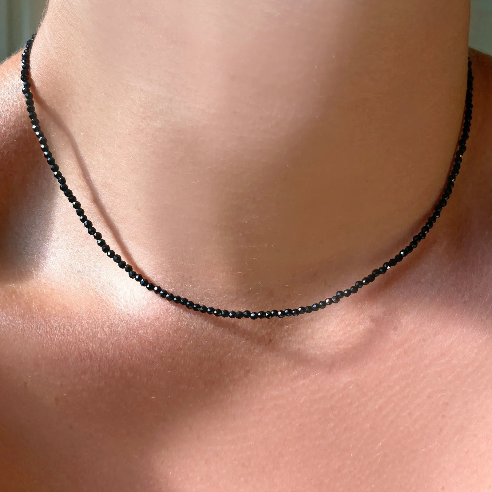 Slim Gemstone Necklace