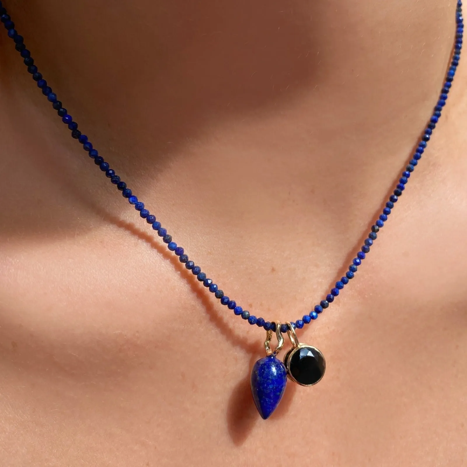 Slim Gemstone Necklace