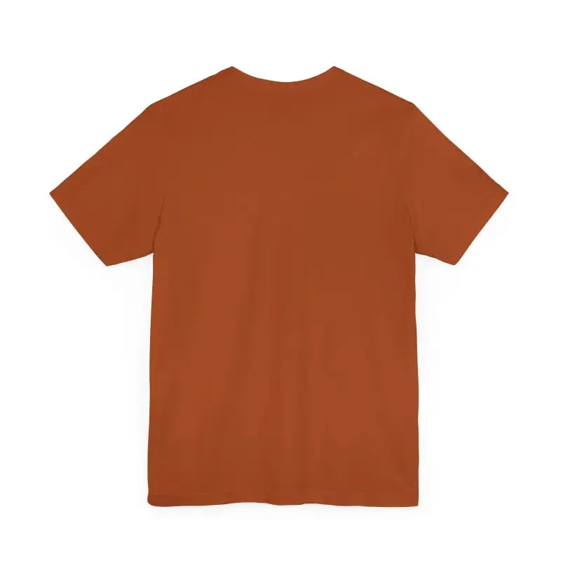 Spooky Style Unisex Jersey Tee with Jack o Lantern
