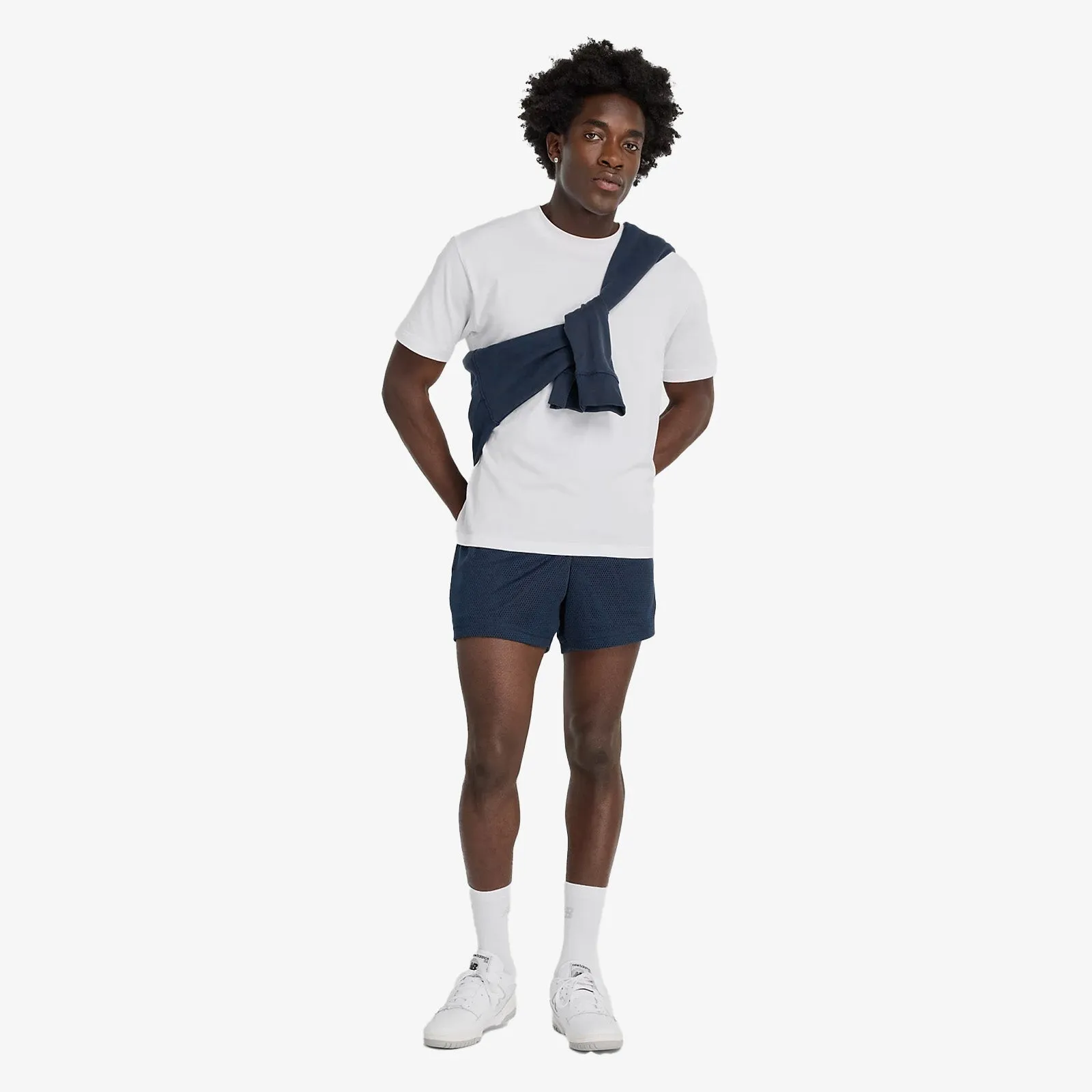 Sport Essentials Mesh Shorts - Navy