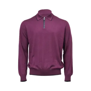 Stefano Ricci Men's Burgundy Sweater