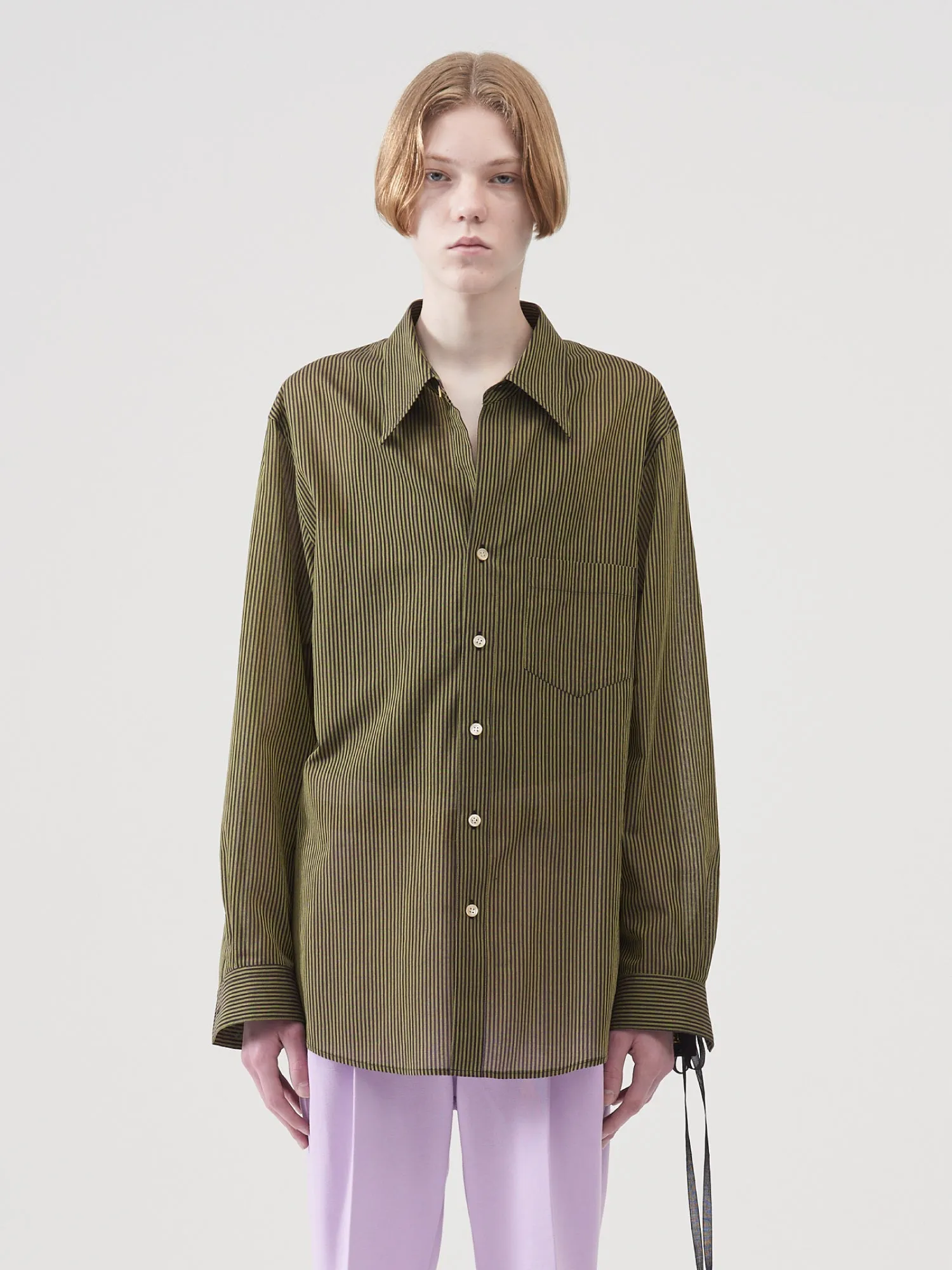 Striped Wool Shirts
