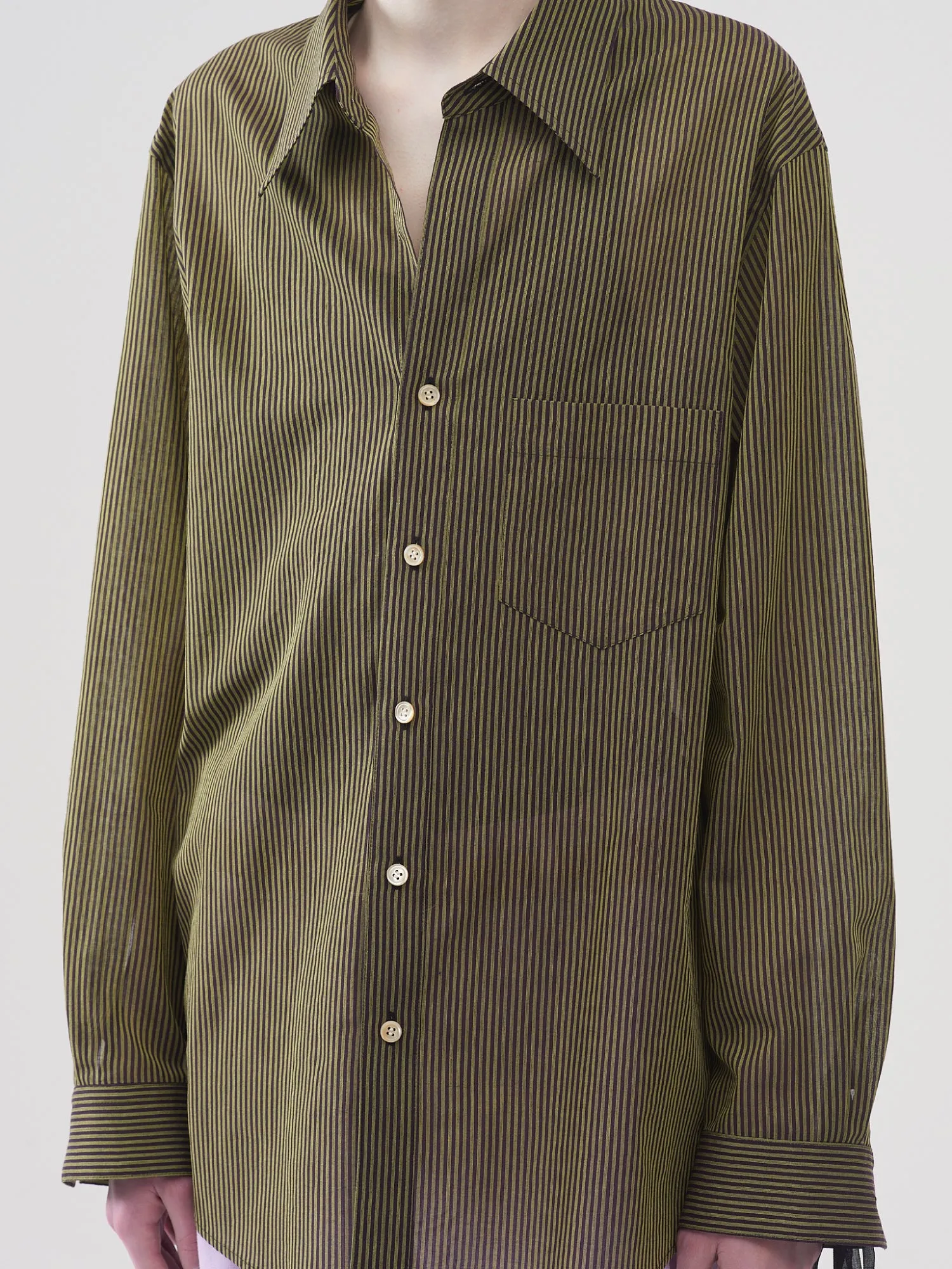 Striped Wool Shirts