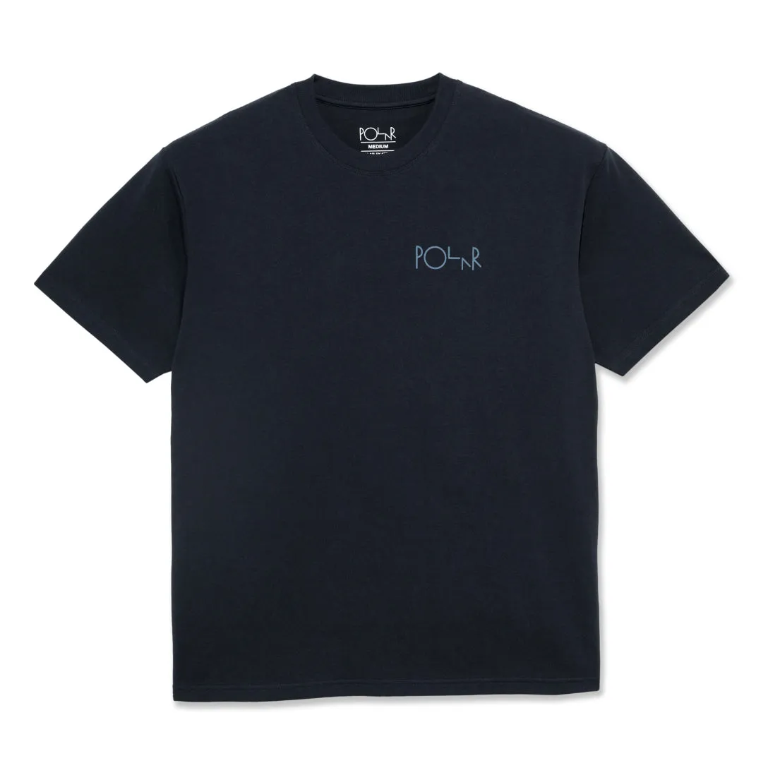 Stroke Logo Tee Navy Blue