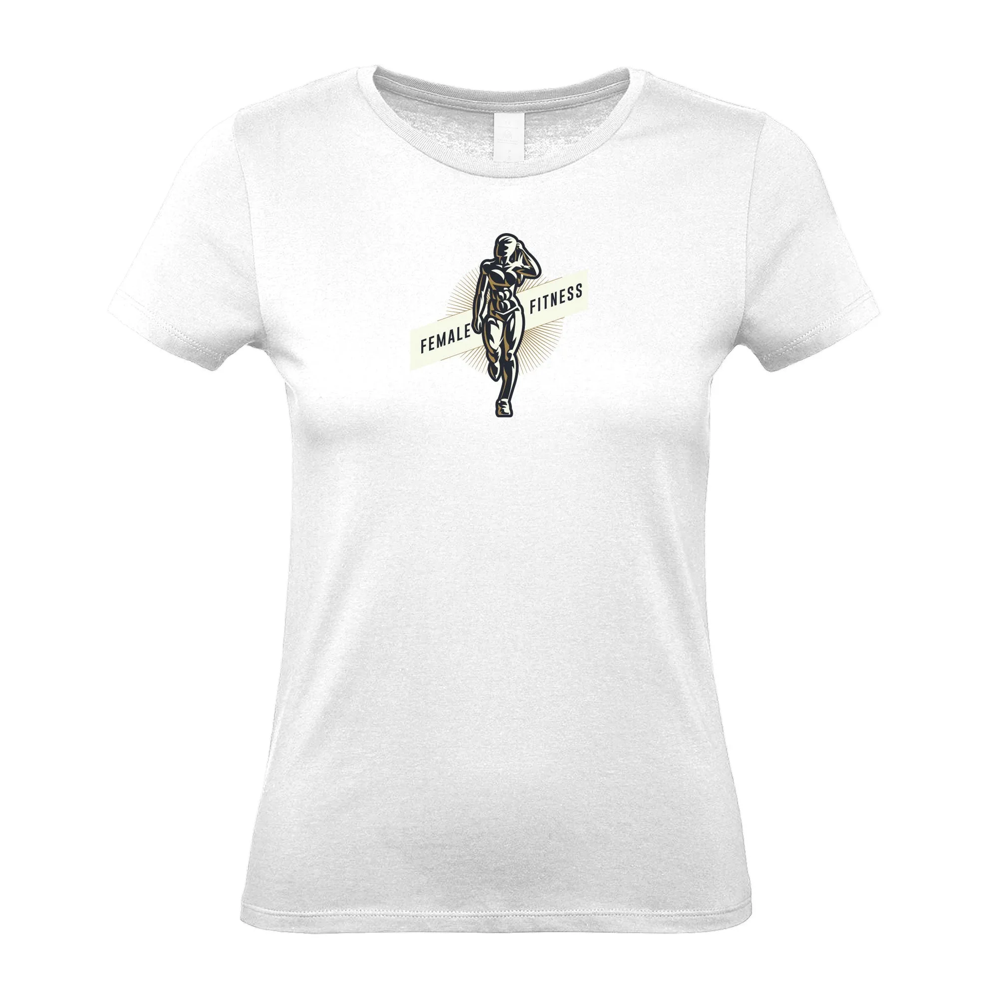 Strong Woman Female Fitness - Women's Gym T-Shirt