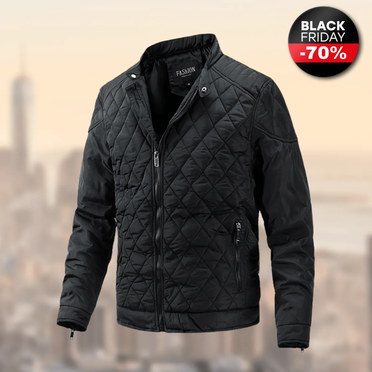 Stylish and warm Scandinavian jacket