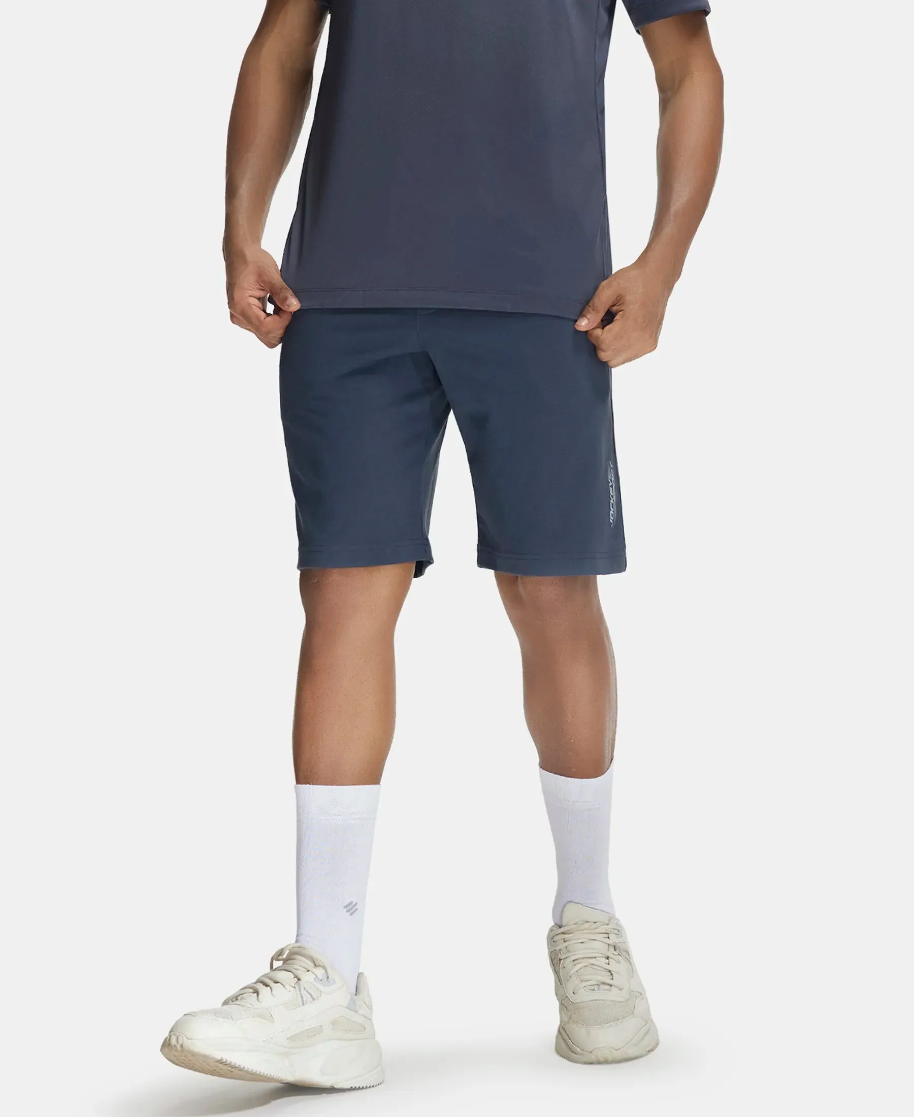 Super Combed Cotton Rich Shorts with StayFresh Treatment - Graphite