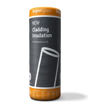 Superglass Cladding Mat 40 Thermal & Acoustic Roll - 140mm (8.40m2 roll)