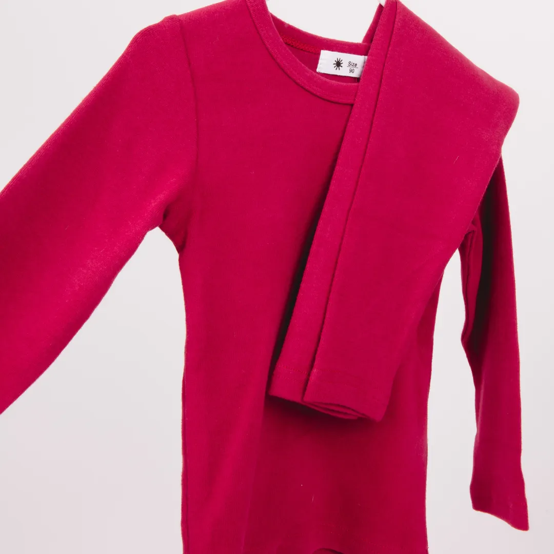 Supersoft Slim Fit Loungeset - Wine Red
