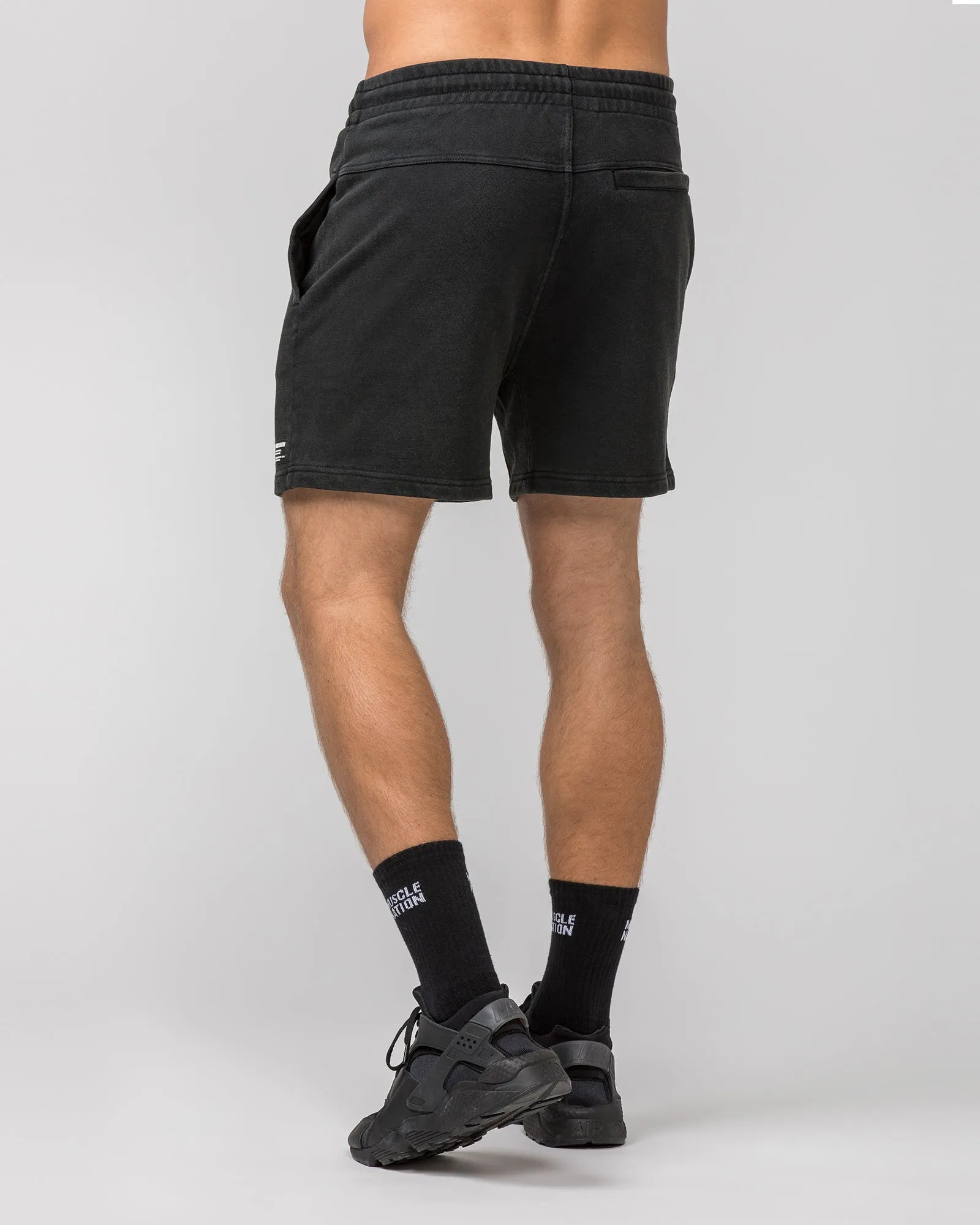 Sweat 5'' Shorts - Washed Black