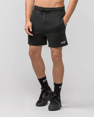 Sweat 5'' Shorts - Washed Black