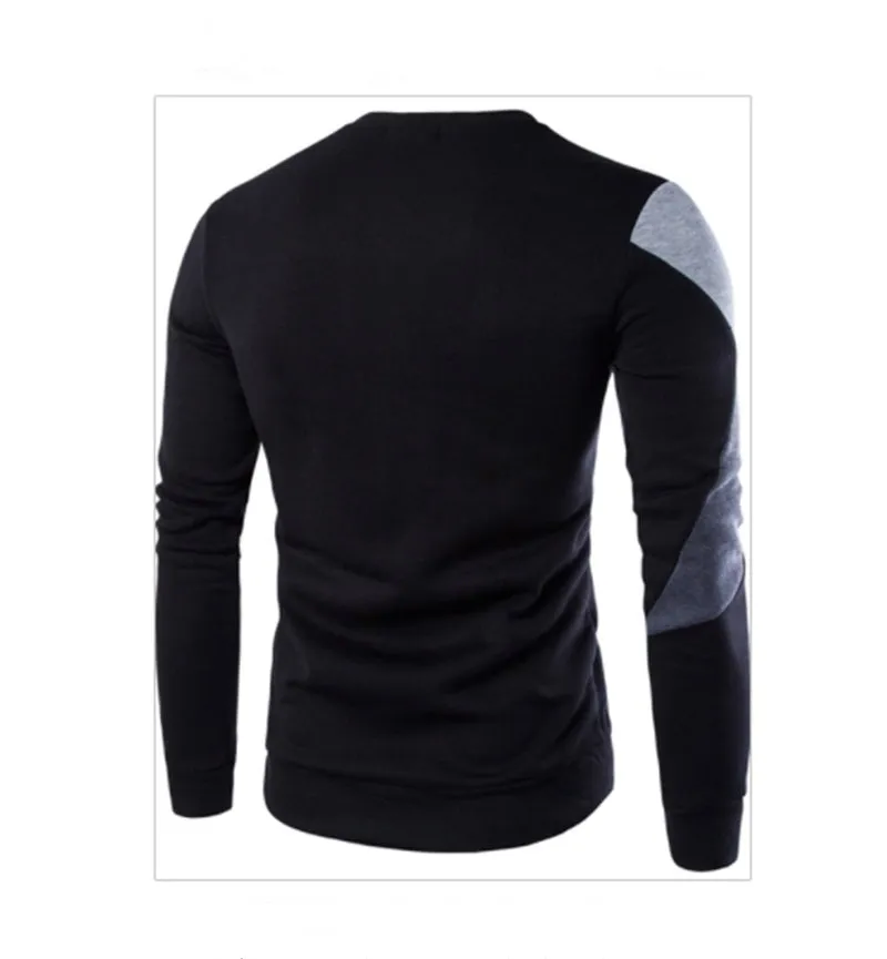 Sweaters Men New Fashion Printed Casual O-Neck Slim Cotton