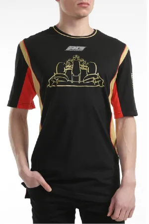 T-SHIRT Tee Adult Formula One 1 Lotus F1 Team NEW! Romain Grosjean Black Small