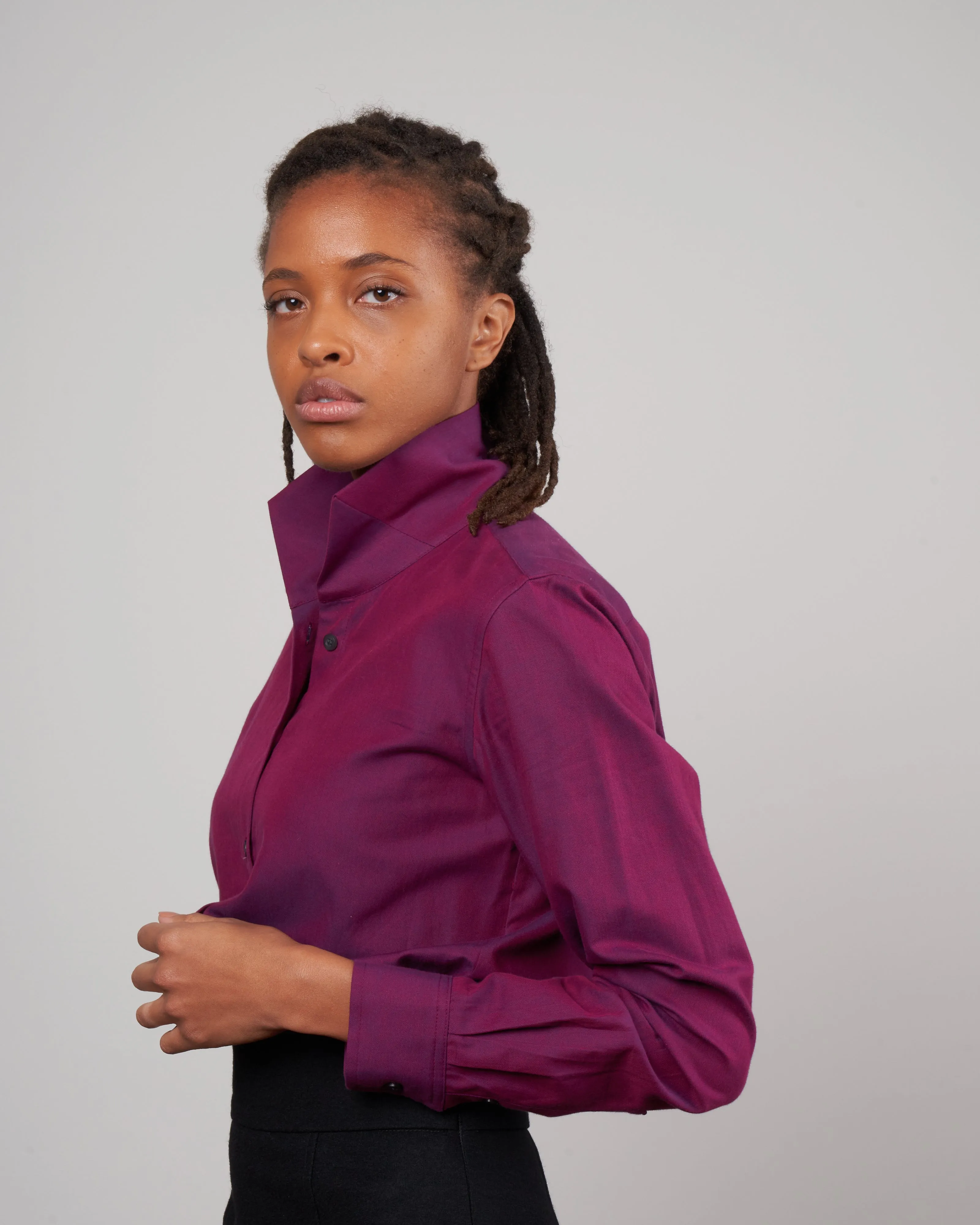 tailored ginna - berry brushed