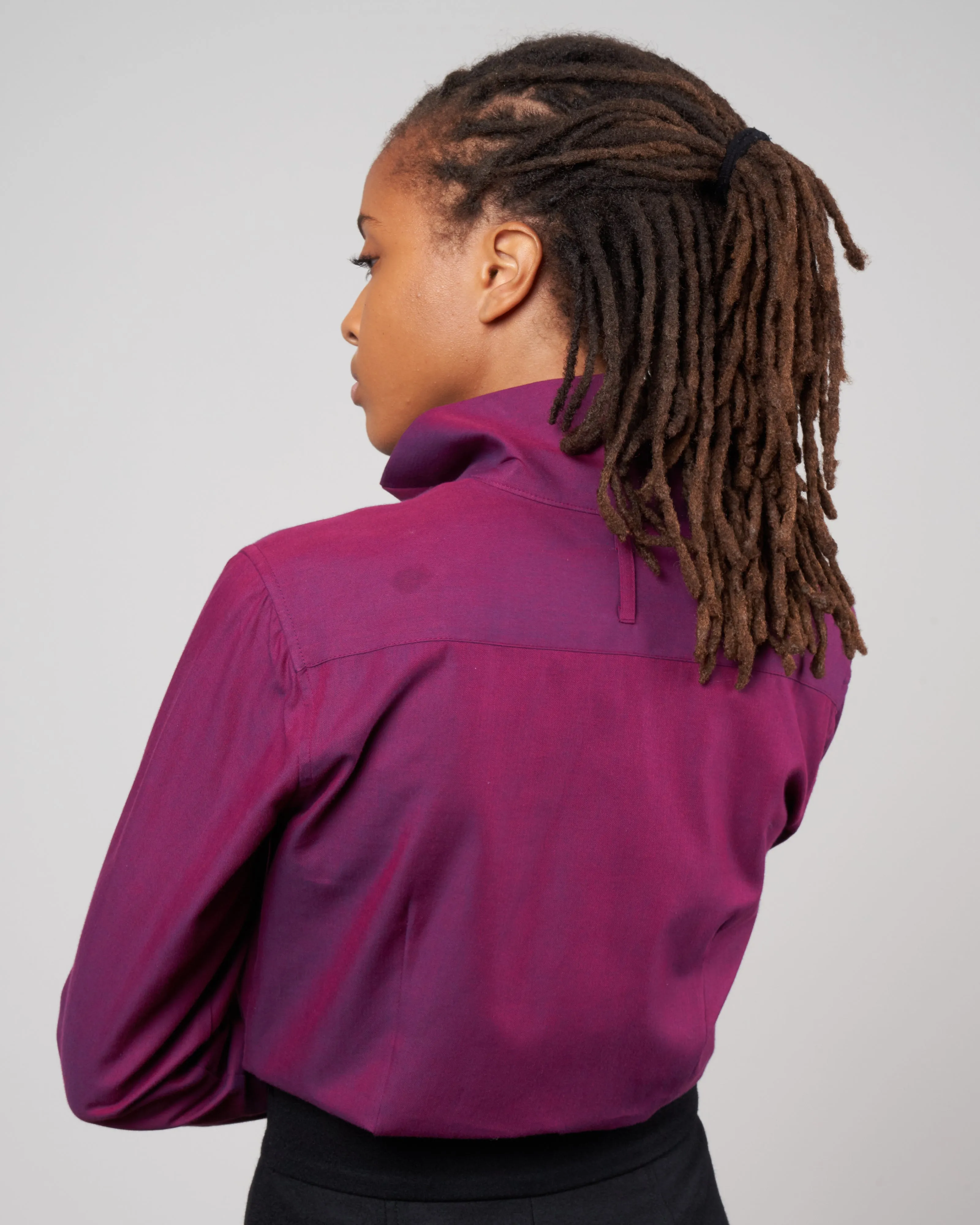 tailored ginna - berry brushed