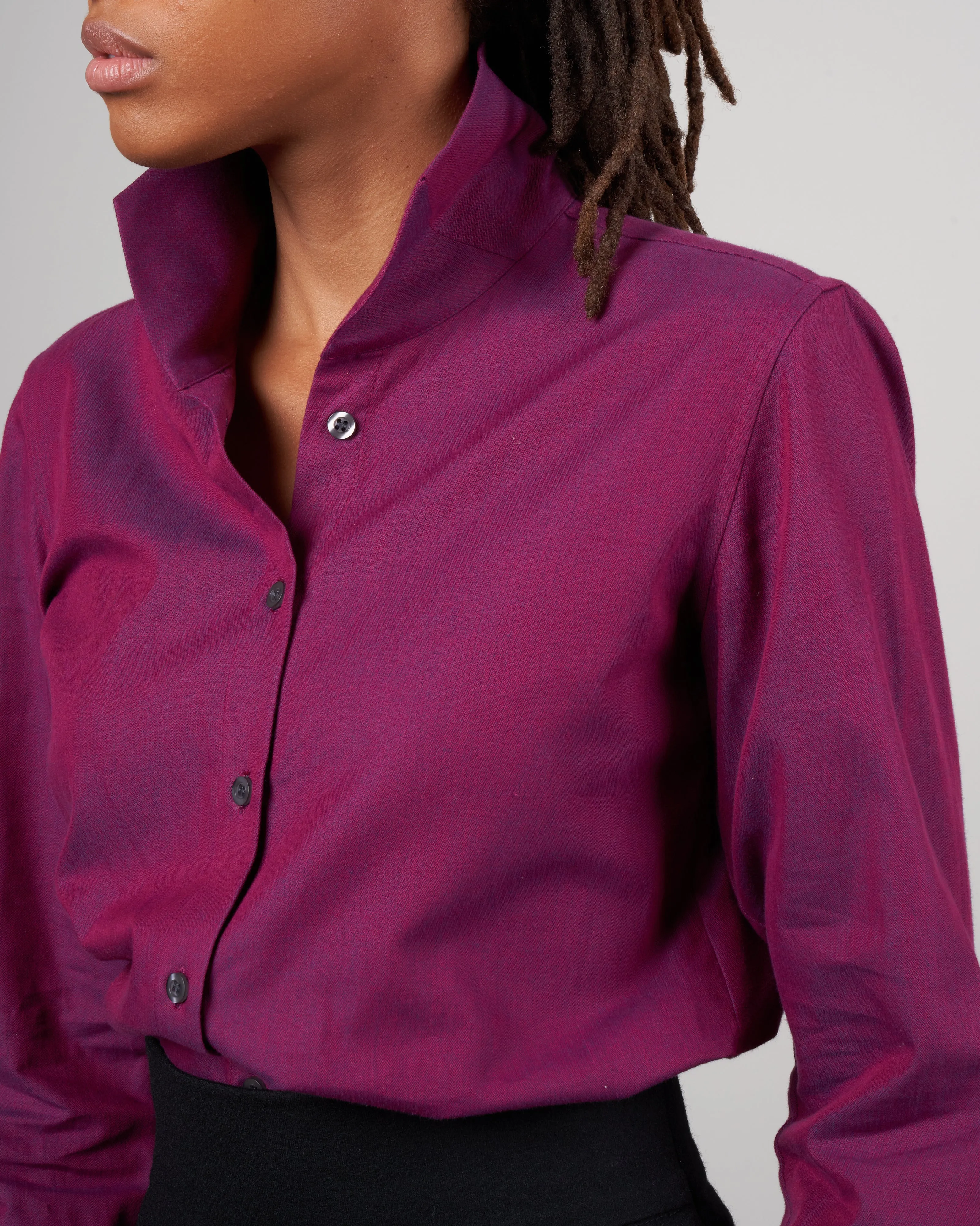 tailored ginna - berry brushed