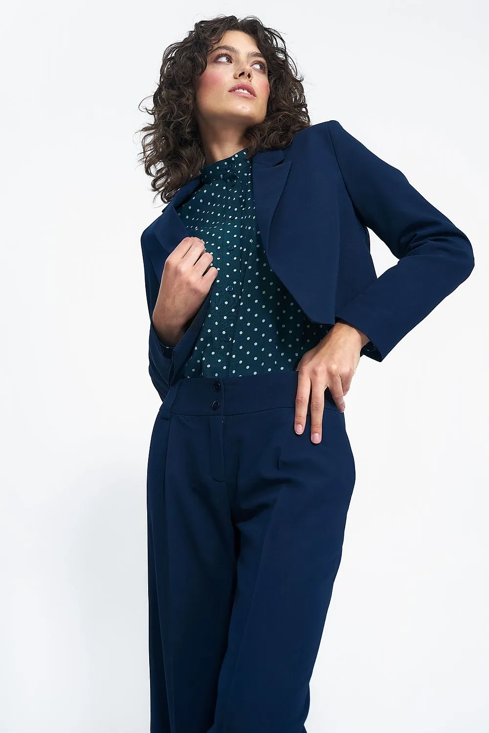 Tailored Lined Fitted Jacket