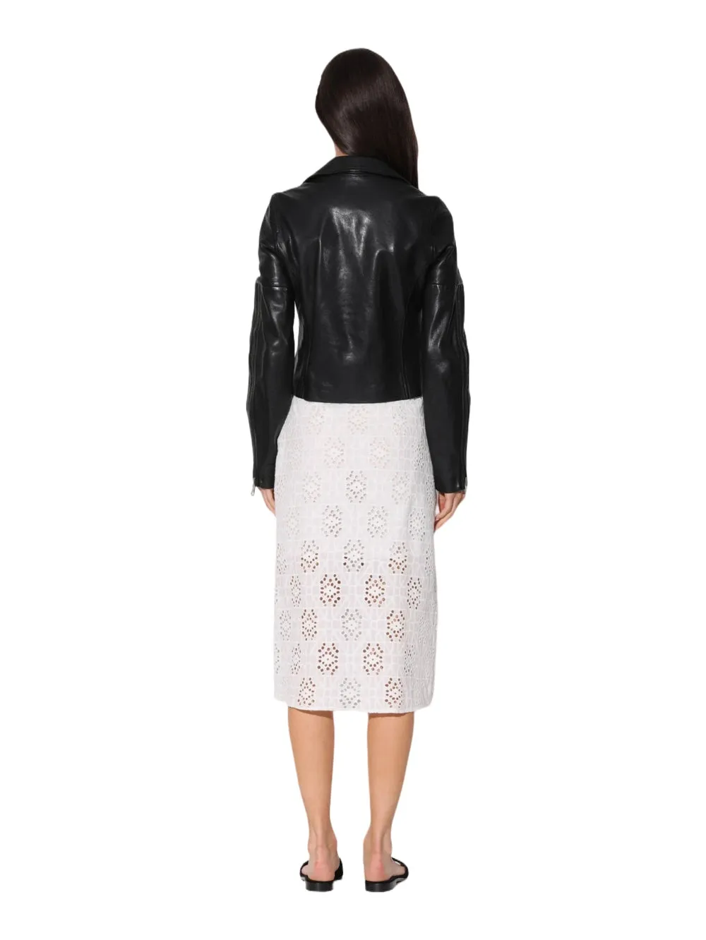 Tailored Matte Leather Jacket