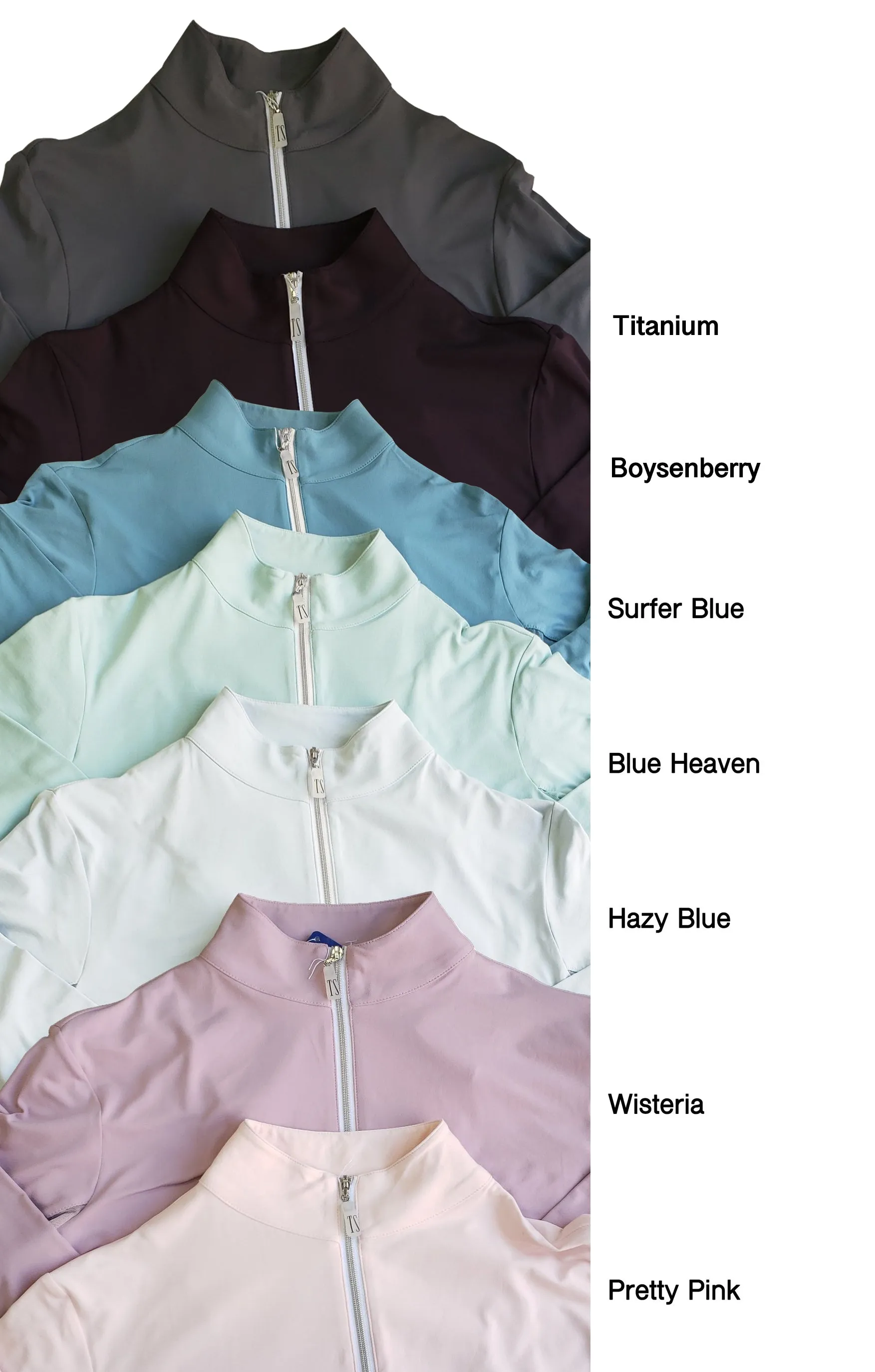 Tailored Sportsman ICEFIL Short Sleeve Zip Top - SALE