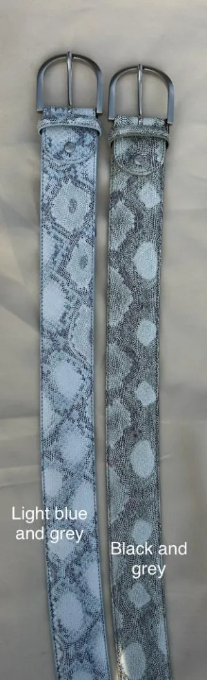 Tailored Sportsman Lizard Print Belt
