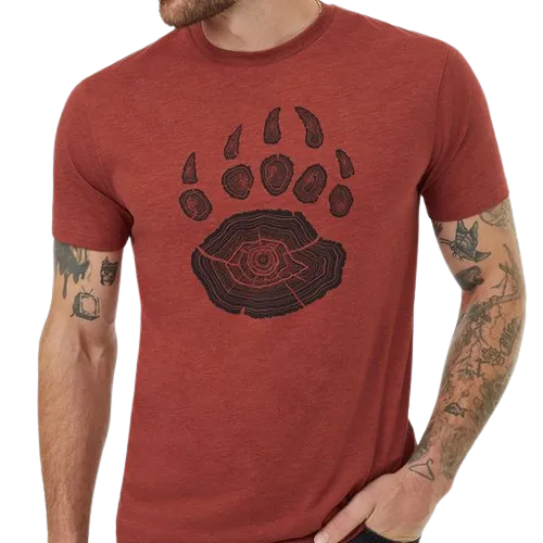 Tentree T-Shirts - Men's Bear Claw