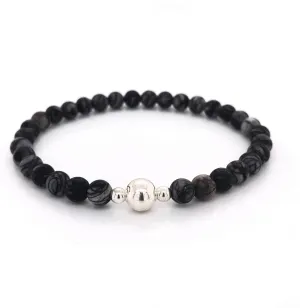 The Adam Bracelet • Grey Jasper