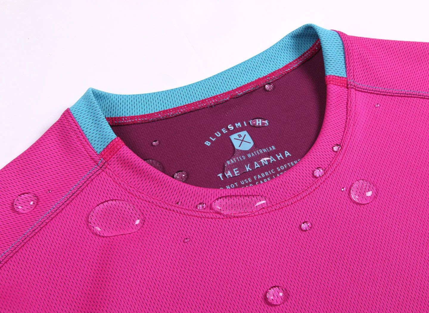 The Kanaha Hydrophobic Shirt for Women - Electric Yellow (Rich Navy)