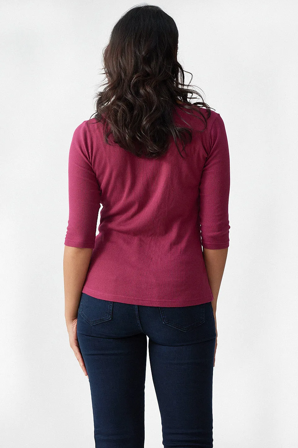 The Rib V Neck
