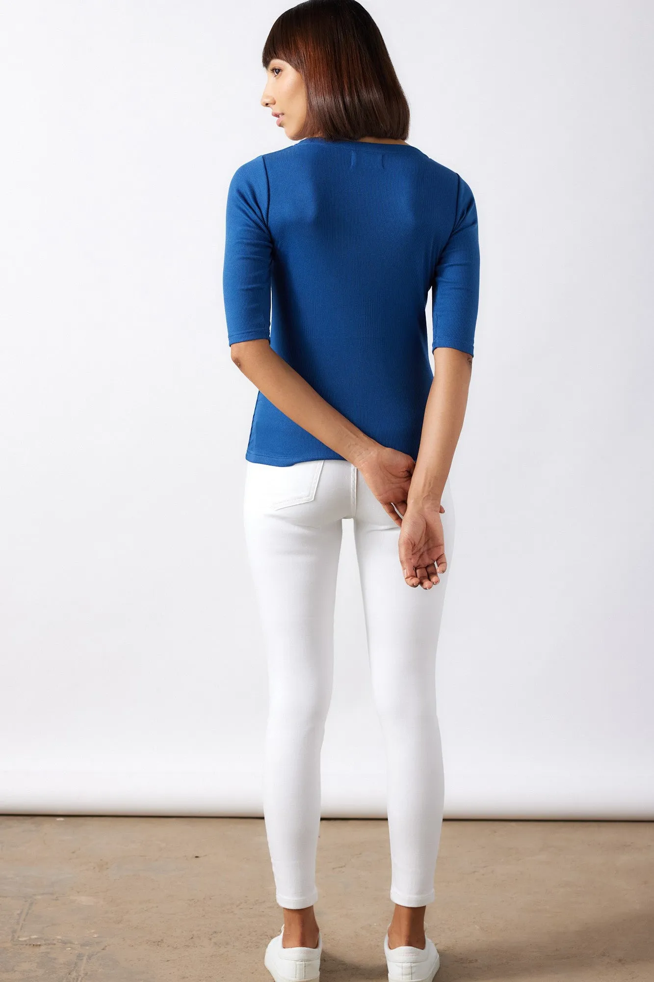 The Rib V Neck