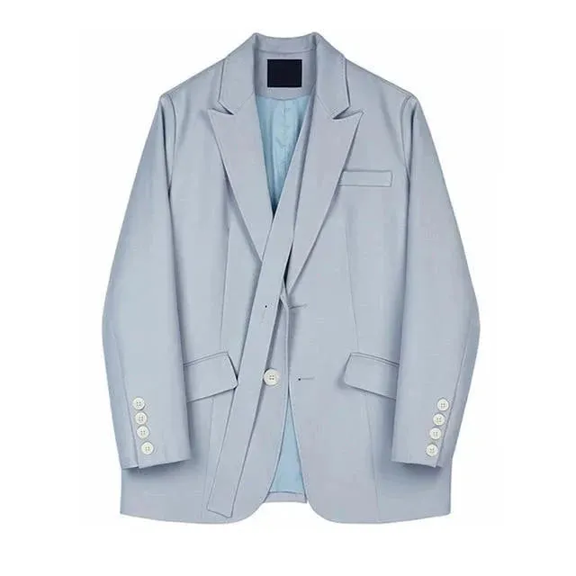 The Sylvia Strapped Blazer - Multiple Colors