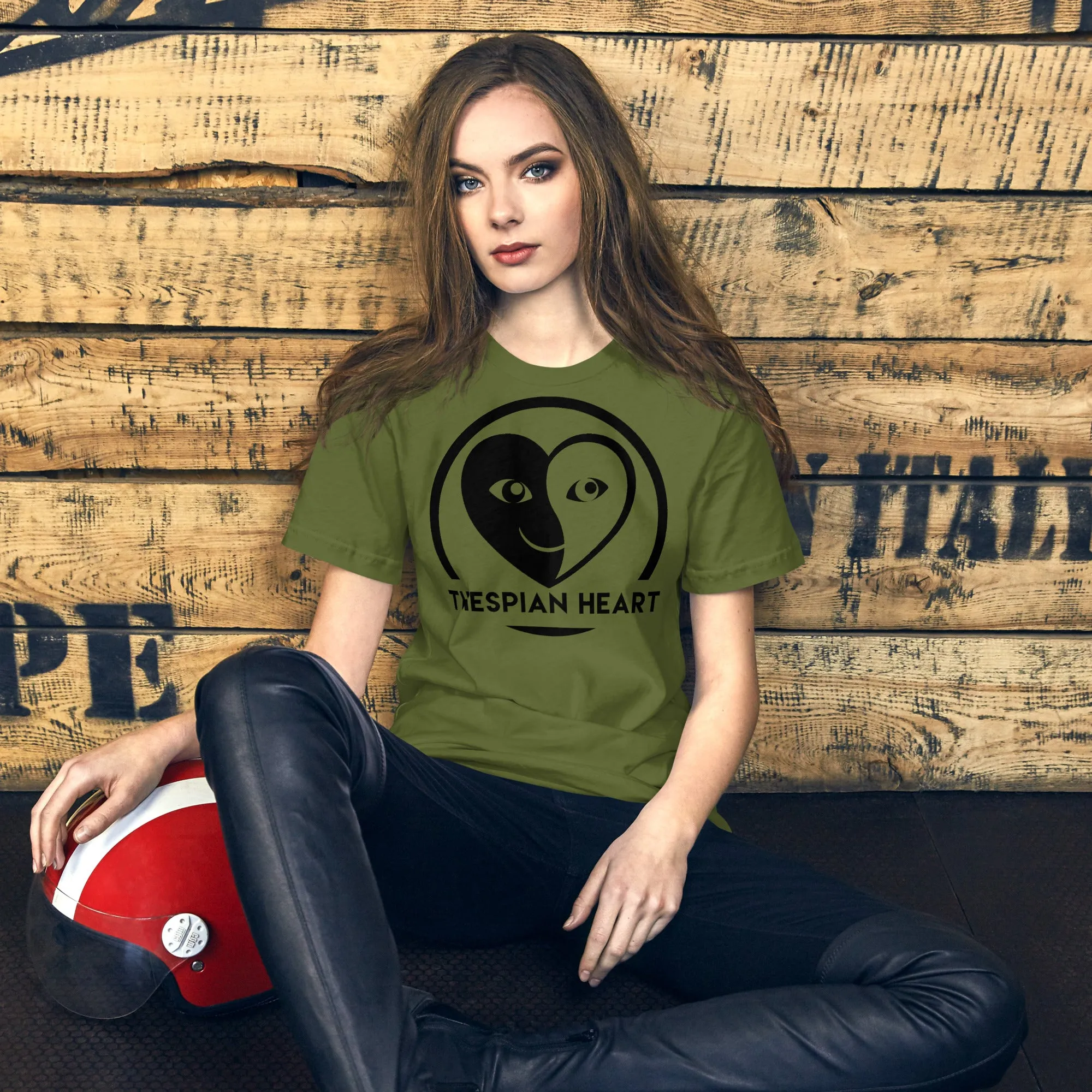 Thespian Heart Logo - Short-Sleeve Staple Unisex T-shirt