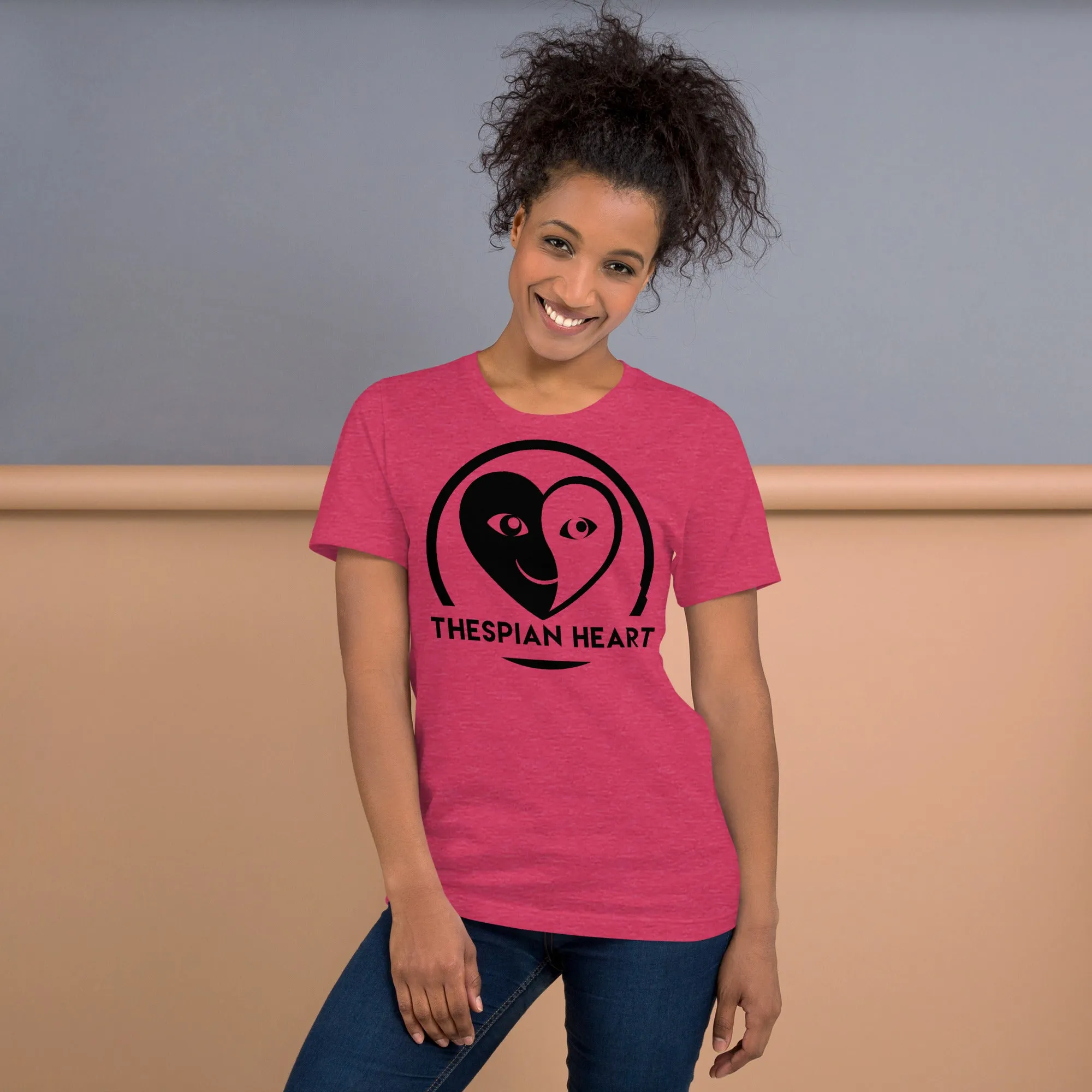 Thespian Heart Logo - Short-Sleeve Staple Unisex T-shirt