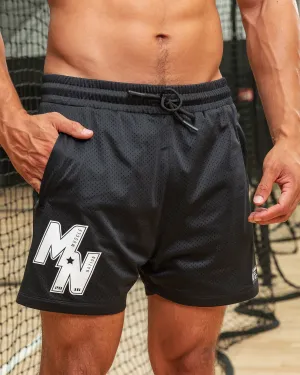 Throwback Lay Up 3.5" Shorts - Black
