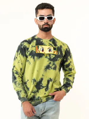 Tie-Dye Printed Sweatshirt