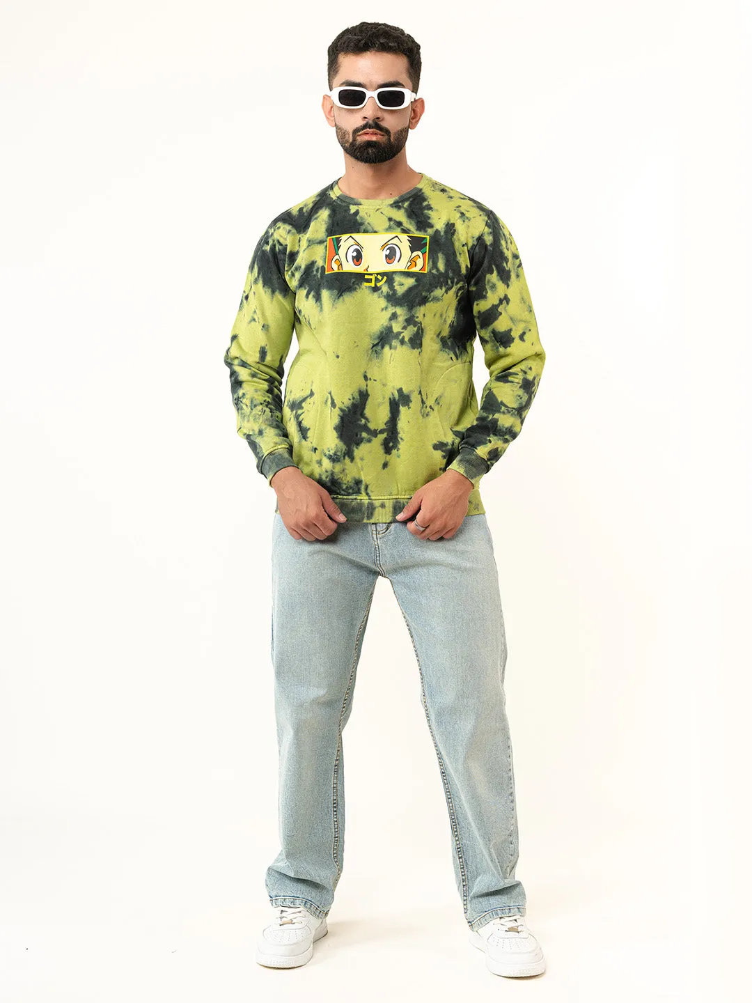 Tie-Dye Printed Sweatshirt
