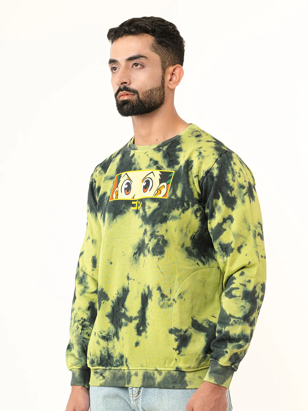 Tie-Dye Printed Sweatshirt