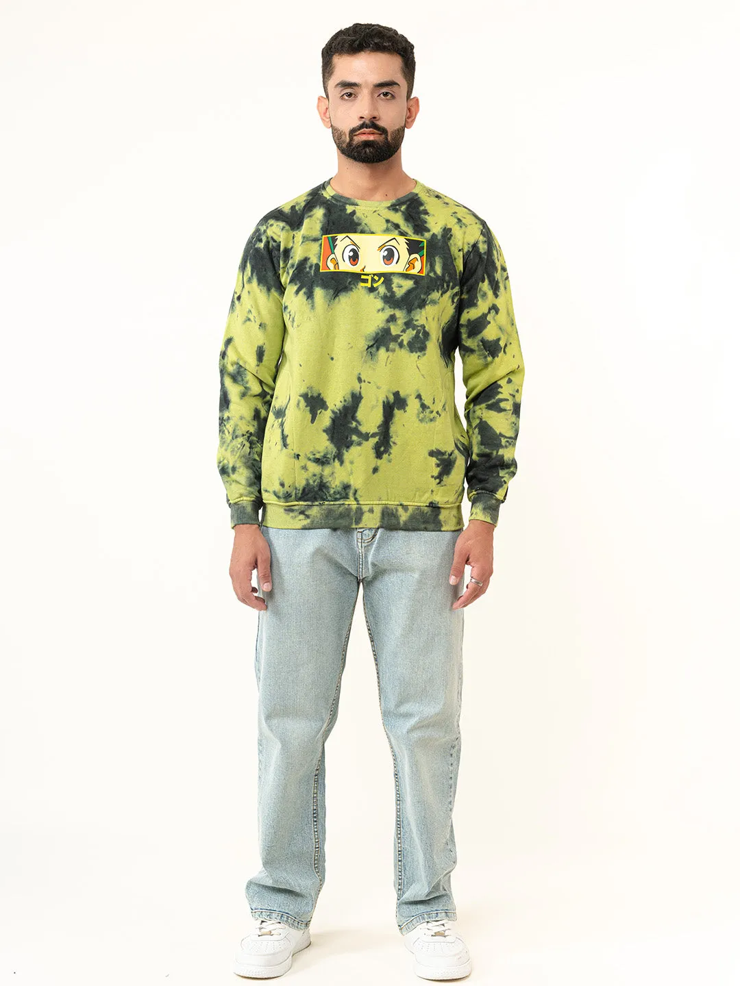Tie-Dye Printed Sweatshirt