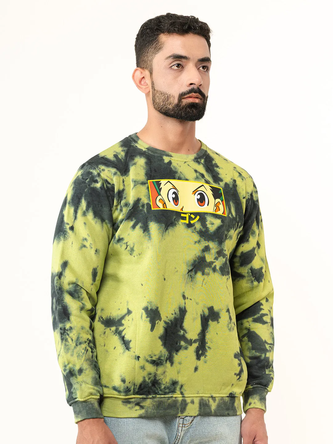 Tie-Dye Printed Sweatshirt