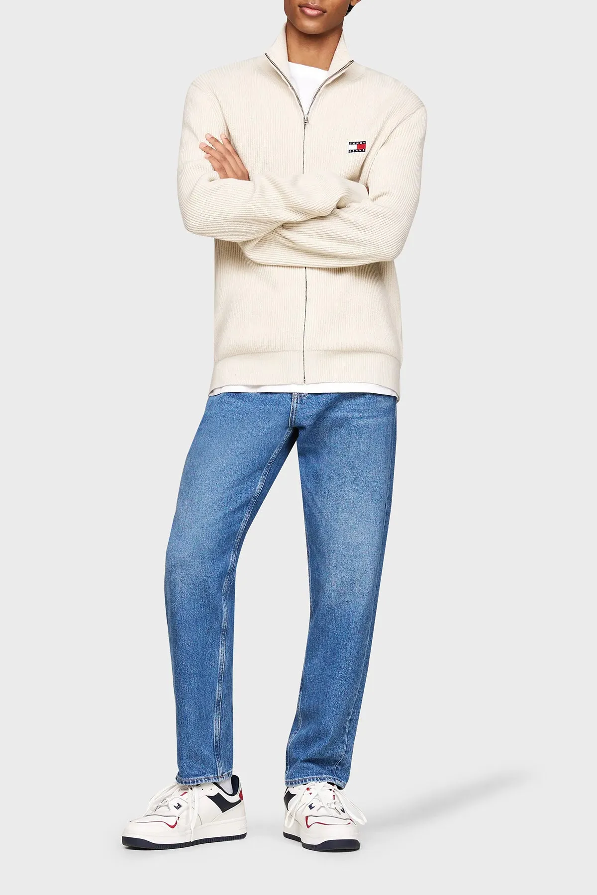 Tjm Slim Xs Badge Zip Thru