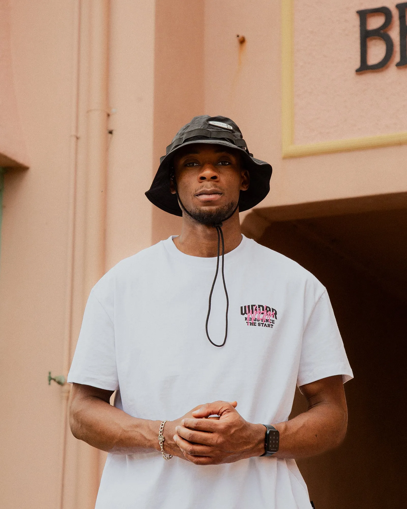 TOP TIER BOX FIT TEE - WHITE